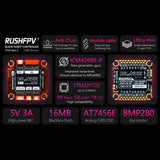 RUSH BLADE F722 30x30 Flight Controller For Analog V2 Version