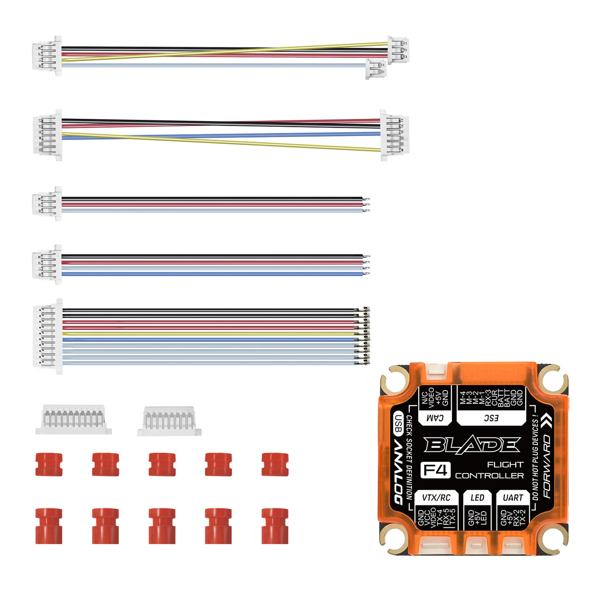 RUSH BLADE F405 30x30 Flight Controller For Analog Version – RUSHFPV