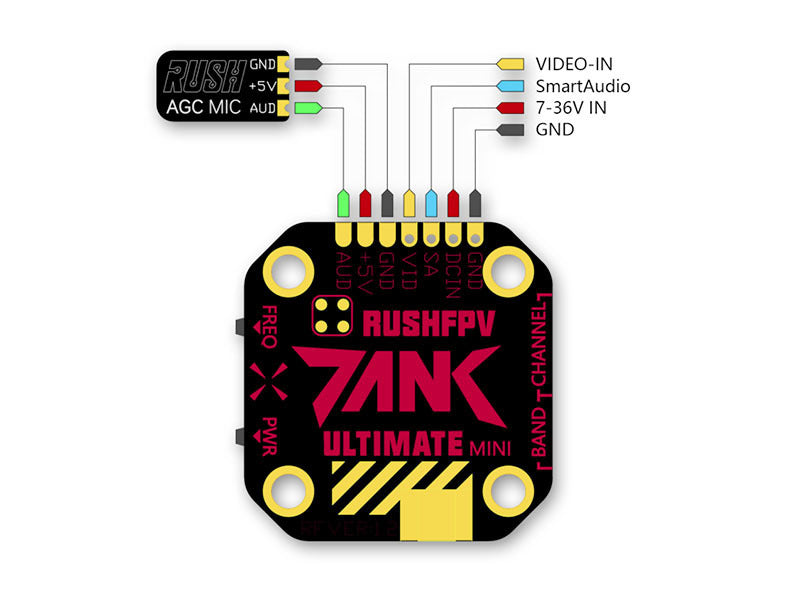 TANK ULTIMATE MINI VTX – RUSHFPV